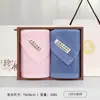 Jialiya Toallas de Algodón Puro Paquete de Dos Caja de Regalo Souvenir Toalla Facial para el Hogar Regalo de Bienestar para Empleados Se Puede Bordar con Logo