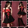 Uniforme Pirata Gótico Cosplay de Halloween para Hombres y Mujeres, Disfraz de Mujer para Fiesta de Máscaras, Atuendo Pirata Caribeño para Adultos