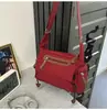Bolsa Transversal para Trabalho para Mulheres, Bolsa Mensageiro Versátil e Moderna com Múltiplos Bolsos para Estudantes Usarem no Dia a Dia, Bolsa de Ombro com Aparência Elegante