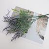 Planta Artificial de Helecho Persa Verde de 5 Hojas para Decoración de Interiores del Hogar, Fondo de Boda, Fotografía, Venta al por Mayor, Planta Artificial de Alta Calidad