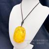 Colgante de cera de abejas ámbar optimizado, miel antigua tallada a lo largo de los años, colgante de pez de la suerte, collar, bonito colgante de color, colgante de cera antigua