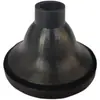Manguito de goma para orificio de chapa de automóvil de 31 mm para arnés de cableado, manguito de goma a prueba de polvo y resistente al envejecimiento, manguito de sellado de silicona negro