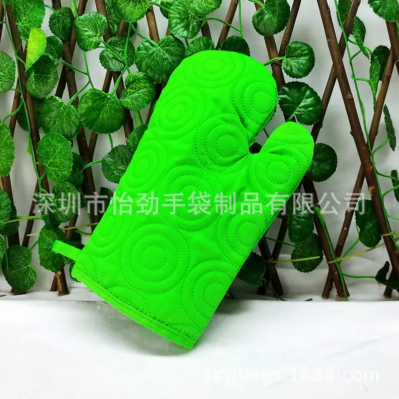 罗纹5层隔热手套
