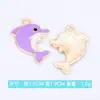 Diseño de Nicho Colgante de Delfín DIY Decoración Diaria Accesorios de Joyería para Pulsera Venta Directa de Fábrica Lote Mixto Transfronterizo Disponible