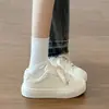 Zapatos de entrenamiento alemanes de suela plana para mujer, nueva colección de otoño 2026, estilo popular, versátiles, diseño que aumenta la altura, zapatos casuales, zapatillas de suela blanda para estudiantes
