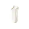 Meias Invisíveis Masculinas de Algodão com Estampa de Letras, Malha Pura, Estilo Fino para Primavera e Verão, Absorventes de Suor, Anti-Pilling, Ponta Reforçada, Anti-Rasgo, Versáteis