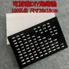 Puesto callejero cientos de anillos almohadilla de esponja pendientes expositor de joyas tapón de polvo almohadilla de almacenamiento fábrica