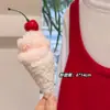 Muñeco Colgante Peluche Dibujos Animados Forma Comida Simulación Pastel Hamburguesa Sándwich Broche Mochila Escolar Decoración Regalo