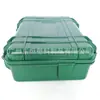 Suministro directo de fábrica caja de plástico ABS color verde militar caja de operación de mando caja de protección para disco duro forro de esponja EVA