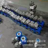 Válvula de Bola Neumática con Brida Q641F-25C Dn100 Válvula de Cierre Rápido para Vapor Doble Acción Neumática
