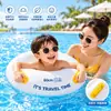 Directo del fabricante: Anillo flotador exterior para juegos acuáticos en la playa de verano, anillo de natación engrosado para niños y adultos