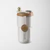 Copo Térmico de Aço Inoxidável 316 para Café, Display Inteligente de Temperatura, Copo Térmico Portátil, Grande Capacidade, Copo de Chá com Leite de Aparência Sofisticada