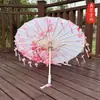 Guarda-chuva de Papel de Óleo Pétala Borla Clássico Meninas Dança Desempenho Adereços Dinastia Han Guarda-chuva de Fotografia Decoração Cheongsam Guarda-chuva Infantil