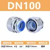 Conector de Manguera Flexible Metálico Recubierto de Plástico Galvanizado Cromado Estándar Nacional Hexagonal Engrosado Tipo Rosca Macho Conector de Caja para Caja de Distribución de Instrumentos