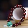 Pulsera de sándalo rojo indio con exquisitos accesorios, pulsera circular única, pulsera de moda para hombre y mujer, libro de equitación rojo pequeño, gran oferta.