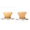 Mango de Tapa de Olla de Madera Maciza Tapa de Vidrio Tapa de Acero Inoxidable Mango de Perilla Superior Antiescaldante Cabeza de Tapa de Olla