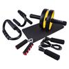 Rueda abdominal rueda para músculos abdominales soporte para flexiones cuerda para saltar traje combinado equipo de fitness para el hogar venta caliente transfronteriza