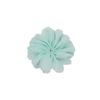 Flor de chiffon estilo coreano costurada à mão flor de cor sólida plana feita à mão faixa de cabelo infantil acessórios de cabelo sapatos e chapéus acessórios de vestuário flor