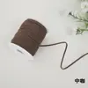 Cinta de gamuza de terciopelo coreano extra dulce con cordón para empaque de regalo de pastel, cinta tejida, cordón de gamuza