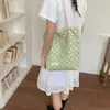 Bolso de axila de doble cara de gran capacidad informal transfronterizo, nuevo bolso tote de lunares grandes 2026, bolso de hombro simple para mujer