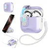 Adecuado para funda de auriculares AirPods Pro2/Pro3/4, Soporte de tapa emergente Apple, Ajuste integral