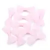 Bolsa de Cintura de Malla de Doble Capa con Puntos Ondulados Lazo Hecho a Mano DIY Pasador para el Cabello Infantil Accesorios para el Cabello Ropa Zapatos Sombrero Bolsa de Material
