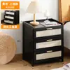 Mesa de cabeceira multifuncional para armazenamento de quarto em casa, armário de cabeceira simples, armário de armazenamento, prateleira para apartamento pequeno, mesa lateral, cuidadosamente selecionado