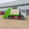 Caminhão Compactador de Lixo Dongfeng de 6 Metros Cúbicos Venda Direta da Fábrica Caminhão Compactador de Lixo Carregamento Traseiro de 5,5 Metros Cúbicos 50% de Desconto para Venda por Preço Promocional