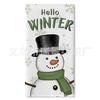 El Más Vendido de Amazon Gnomo Navideño de Invierno Copo de Nieve Toalla de Cocina Rústica Seasonal Kitchen Dish Towel