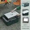 Caja Refrigeradora Aislada para Puestos, Refrigerador de Coche de Gran Capacidad, Caja para Mantener Fresco en Camping al Aire Libre, Caja para Pesca en el Mar, Caja Especial Compartimentada para Uso de Vendedores