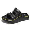 Pantuflas de Verano Transpirables de Moda con Punta Abierta y Tacto Suave, Sandalias Deportivas y de Ocio para Exteriores, Zapatos de Playa para Parejas de Talla Grande