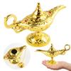 Aladdín lámpara mágica juguete transfronterizo moldeo por inyección decoración accesorios decoración fiesta accesorios fabricante lámpara mágica hogar