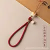 2026 Cadena para Teléfono Estilo Chino Cadena de Cristal para Teléfono Colgante de Perlas de Moda Accesorio para la Muñeca Funda para Teléfono Correa