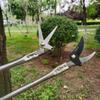Songhe 1.2 metros 2.5 metros acero inoxidable Tijeras para ramas altas tijeras para raleo de frutos tijeras de gran altura tijeras de jardín para ramas tijeras de podar