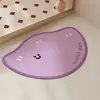 Tapete de Chão de Banheiro Desenho Animado Fofo, Tapete de Chão de Lama de Diatomáceas, Tapete Antiderrapante, Tapete de Entrada, Tapete de Chão Absorvente de Água, Tapete de Chão de Banheiro