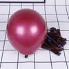 Balões de casamento balões de látex vermelho rubi balões para arranjo de casamento balões de decoração de casamento espessados de camada dupla quarto de casamento