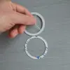Aplicable a Pieza Magnética de Carga Inalámbrica Apple Magsafe Soporte de Carga para Teléfono Móvil de Coche Anillo de Pieza de Hierro Magnético