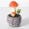 Coruja Simulada Cogumelo Bonsai Espuma Ornamentos Criativos Decoração Sala de Estar Doméstica Adereços de Fotografia Plantas Plantas Verdes