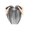 Pelusa de Cabello Flequillo Ocho Caracteres Pieza de Peluca Línea de Cabello Frontal Femenina Parche para la Frente Natural y Ligero Cabello Real Pieza de Repuesto Esponjosa
