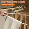 Perchas Gruesas para Pantalones con Forma de Ganso al por Mayor, para Uso Doméstico, Percha para Pantalones de Armario, Herramienta Organizadora, Sin Marcas, Antideslizante, Percha de Acero Inoxidable para Pantalones de Cuello Corto