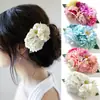 Peine de Flores Precioso Transfronterizo para Mujer, Perfecto para Sesiones de Fotos en la Playa, Accesorios para el Cabello de Novia, Peine Lateral para Recogidos