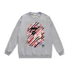 Otoño e invierno estilo japonés marca de moda cabeza de simio estampado de dibujos animados unisex joven suéter sudadera holgada venta al por mayor y dropshipping