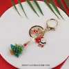 Chaveiro de Natal Transfronteiriço Mais Vendido Pingente DIY Artesanal Árvore de Natal Pendente de Bolsa Materiais Pequenos Acessórios