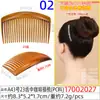 Pente de armazenamento de franja e cabelo quebrado de plástico PC de 23 dentes coloridos, feito à mão, acessórios de joalheria DIY, outlet de fábrica de pentes