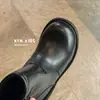 Nuevas Botas Infantiles Otoño 2026 Moda Versátil Hebilla de Cinturón Botas tipo Martin para Niñas Botas de Caña Media Tendencia
