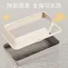 Caixa de areia para gatos semi-fechada extra grande com tapete anti-respingo e laterais altas para evitar que a areia seja espalhada, vaso sanitário para gatos suprimentos para animais de estimação atacado