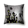 Funda de almohada de Halloween TC628 almohada lumbar de coche funda de cojín de calabaza para sofá funda de almohada para oficina hogar sala de estar
