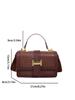 Bolso bandolera de diseño nicho a cuadros Nuevo otoño e invierno 2023 con correa de hombro ancha ajustable bolso de mano moda bolso de mujer