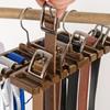 Estante de almacenamiento para cinturones multifuncional Estante para corbatas estante para cinturones colgador organizador corbatas bufandas estante para bufandas