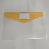 Bolsa de Archivo con Velcro A4 Transfronteriza PP Engrosada 17 Micras Impermeable Bolsa para Documentos Bolsa de Información de Oficina Almacenamiento Personalizable
